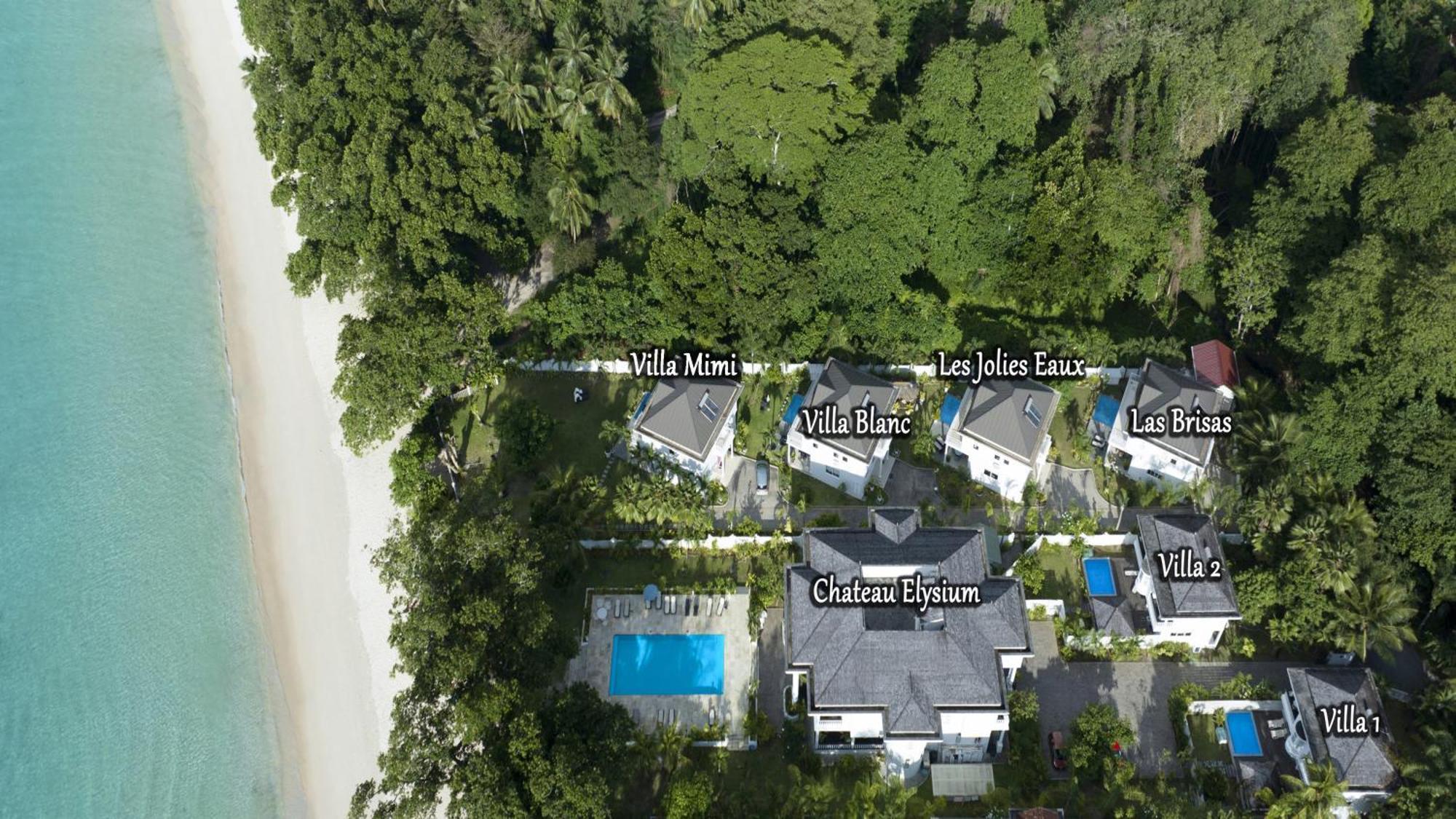 Villa Blanc - Chateau Elysium Beau Vallon  Exterior photo